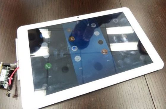 tizen systena tablet wygląd ekran
