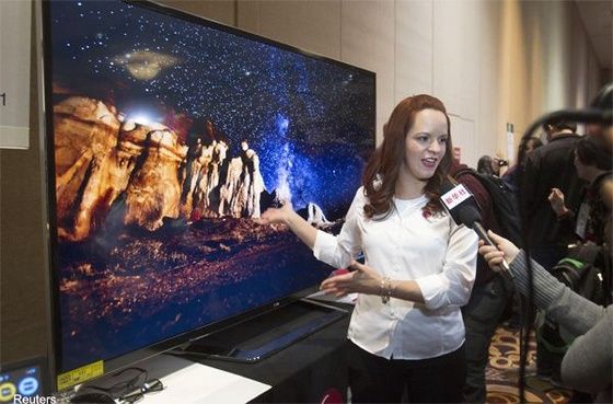 LG Ultra HD telewizor 84 cale wygląd