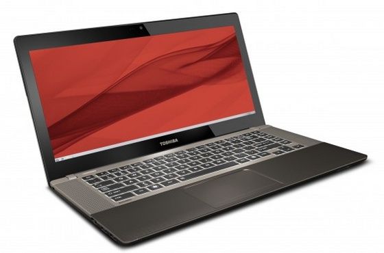 Toshiba Satellite U840W ultrabook otwarty