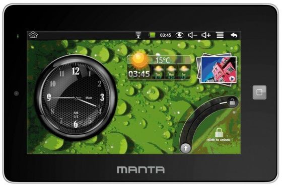 Manta Easy Tab tablet wygląd ekran specyfikacja cena opinie android