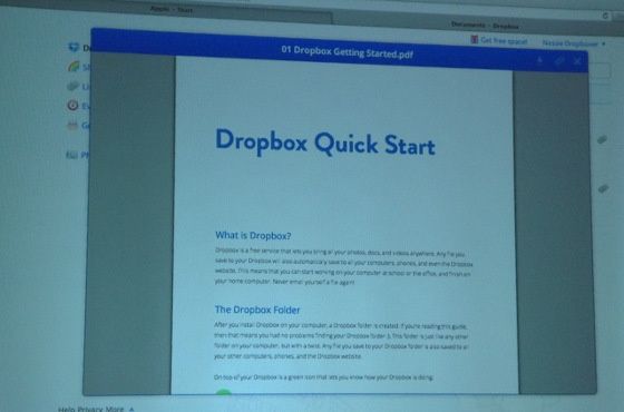 dropbox przeglądarka podgląd dokumenty office world doc pdf