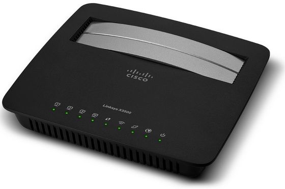 Linksys X3500 router wygląd