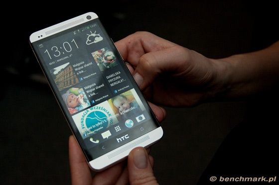 HTC One widok ekran