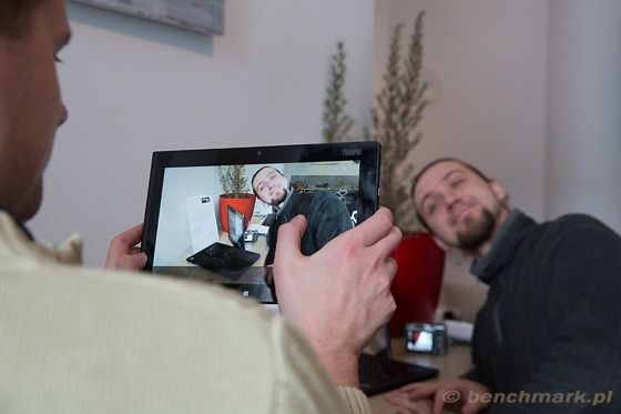 Lenovo ThinkPad Tablet 2 fotografowanie