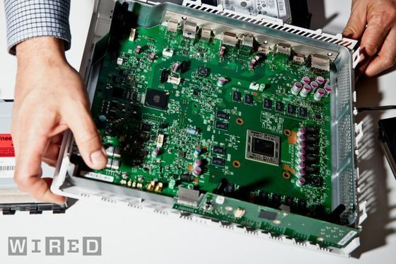Microsoft Xbox One konsola wnętrze zdjęcie