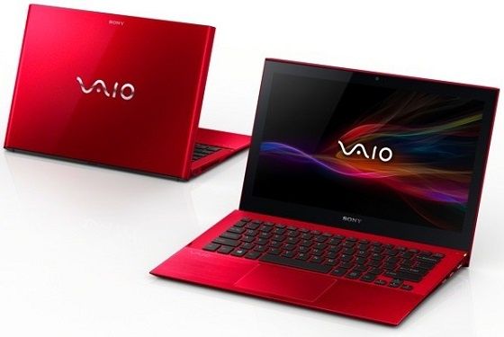 Sony Vaio Pro 11 Red Edition ultrabook widok