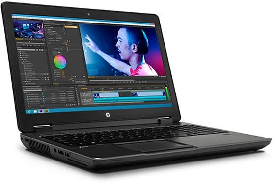 HP ZBook 15 mobilna stacja robocza widok