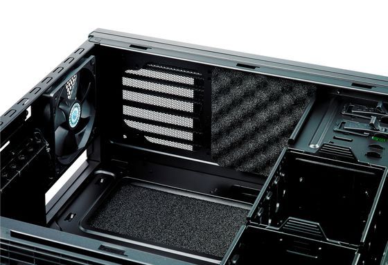 Cooler Master Silencio 650 obudowa zdjęcie g&oacute;ra miejsce na wentylatory