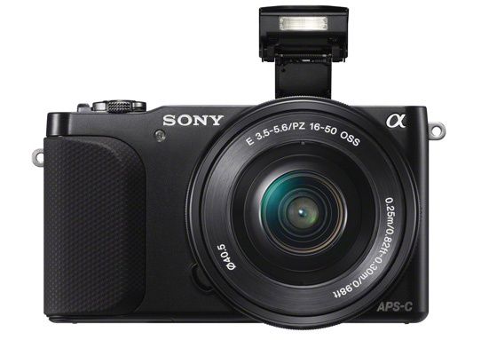 Sony NEX-3N lampa błyskowa