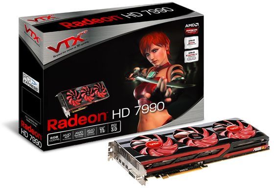 VTX3D Radeon HD 7990 V2 karta graficzna zdjęcie