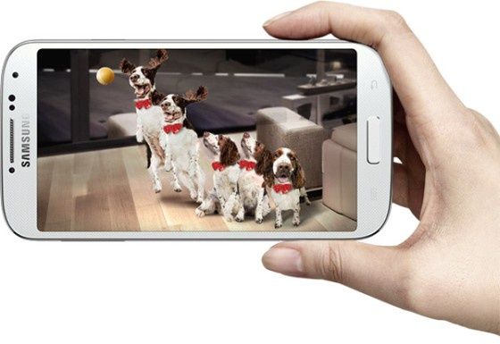 Smartfon Samsung Galaxy S4 aparat ramka efekty