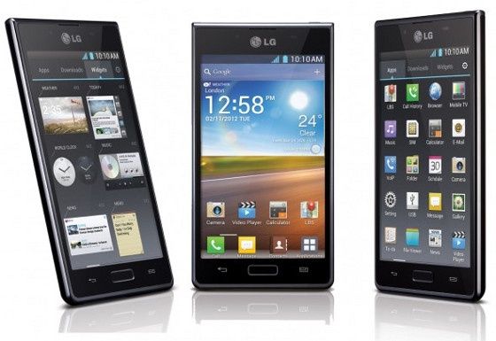 lg optimus l7 swift wygląd