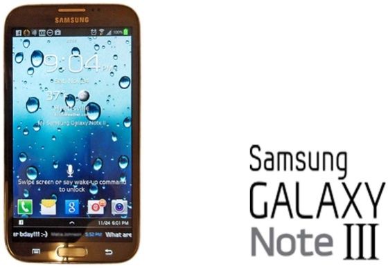 samsung galaxy note III 3 wygląd