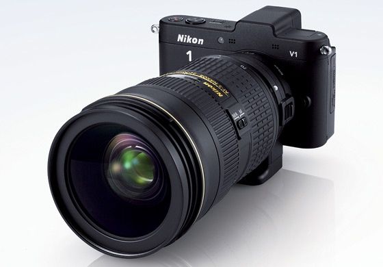 Nikon 1 V1 FT1 Nikkor 24-70 mm