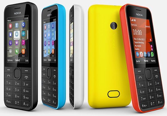 nokia 208 207 wygląd telefony