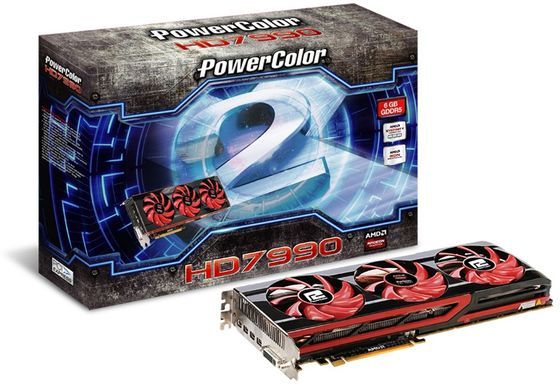 PowerColor Radeon HD 7990 V2 karta graficzna zdjęcie