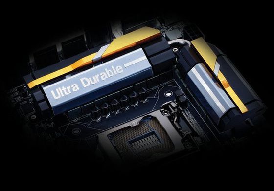 Gigabyte płyta główna chłodzenie sekcji zasilania zdjęcie