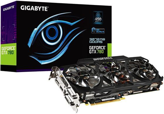 Gigabyte GeForce GTX 780 OC karta graficzna zdjęcie opakowanie
