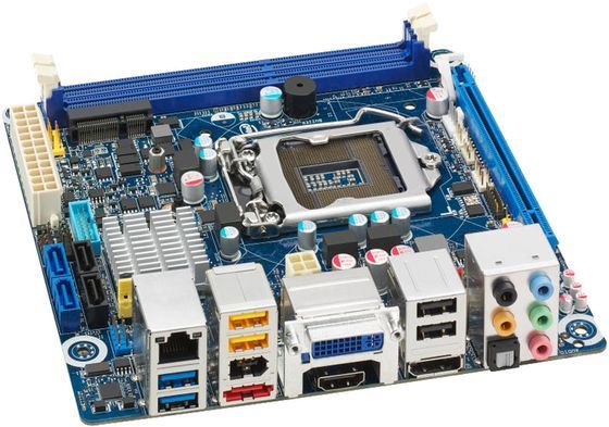 Intel Desktop Board DH77DF płyta główna zdjęcie widok z boku