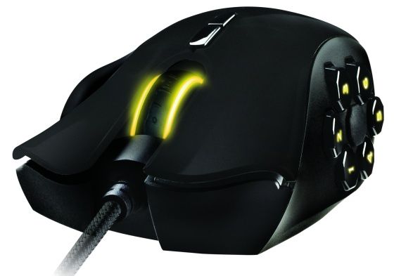 Razer Naga Hex myszka League of Legends front