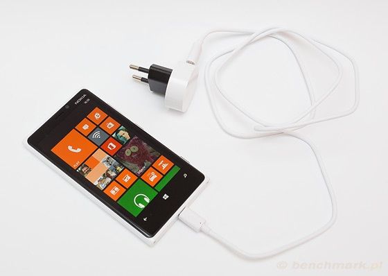 Nokia Lumia 920 - zasilanie