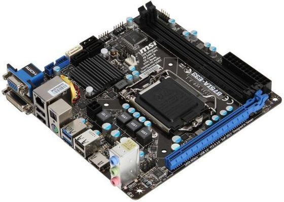 MSI B75IA-E33 płyta główna zdjęcie widok z tyłu