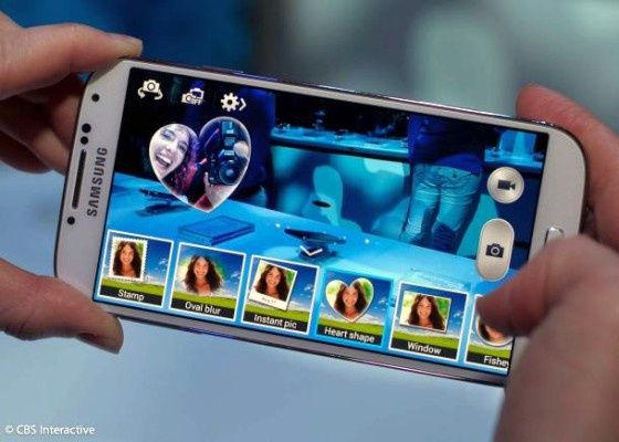 Smartfon Samsung Galaxy S4 aparat efekty