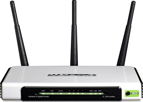 TP-Link TL-WR1043ND router wygląd front nowy firmware