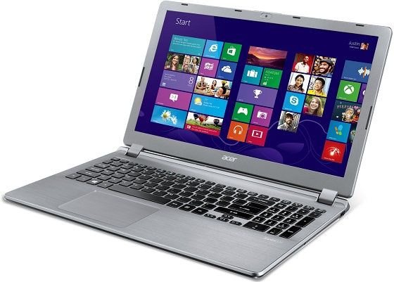 Acer Aspire V5 windows 8 widok