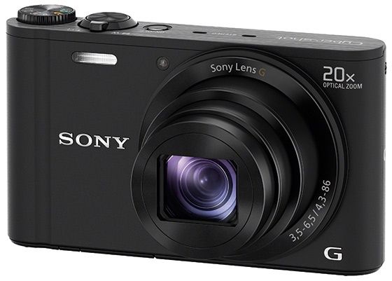 Sony Cyber-shot WX300 widok bok