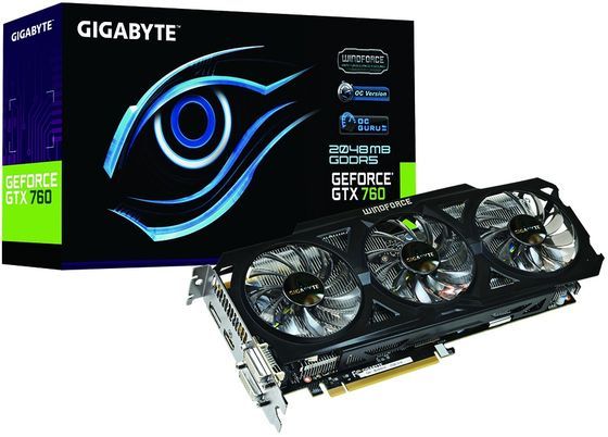 Gigabyte GeForce GTX 760 OC rev. 2.0 karta graficzna zdjęcie opakowanie