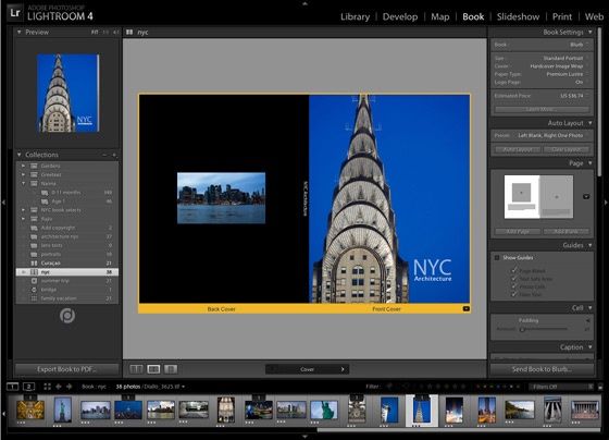 Adobe Lightroom 4 moduł Book