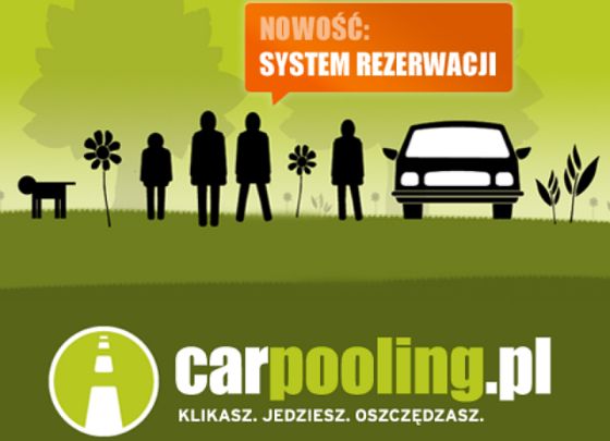 carpooling aplikacja samochod android ios ekran