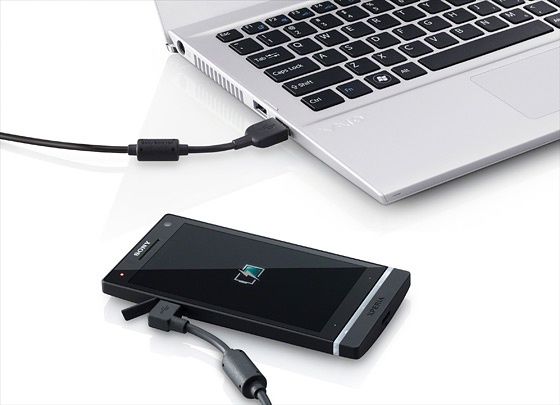 Sony Vaio T13 ultrabook smartfon Xperia