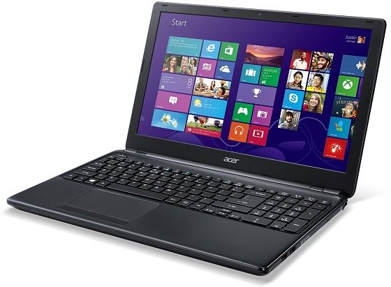 Acer Aspire E1 windows 8 widok