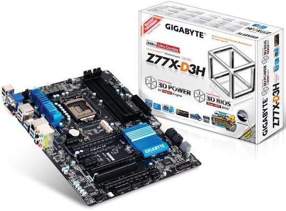 Gigabyte Z77X-D3H płyta gł&oacute;wna zdjęcie opakowanie