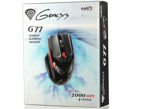 Natec Genesis G77 myszka opakowanie