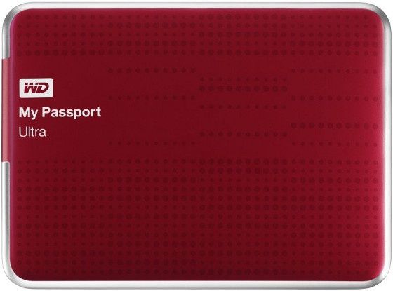 wd my passport ultra wygląd obudowa góra
