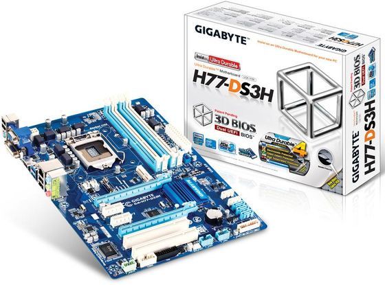 Gigabyte GD-H77-DS3H płyta gł&oacute;wna zdjęcie opakowanie