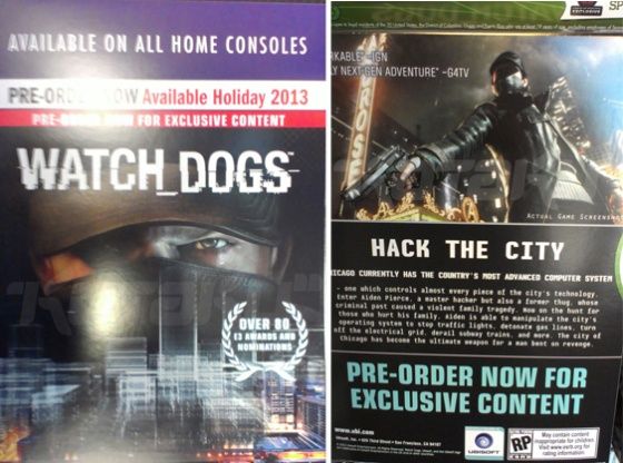 Watch Dogs gra premiera przeciek plakat