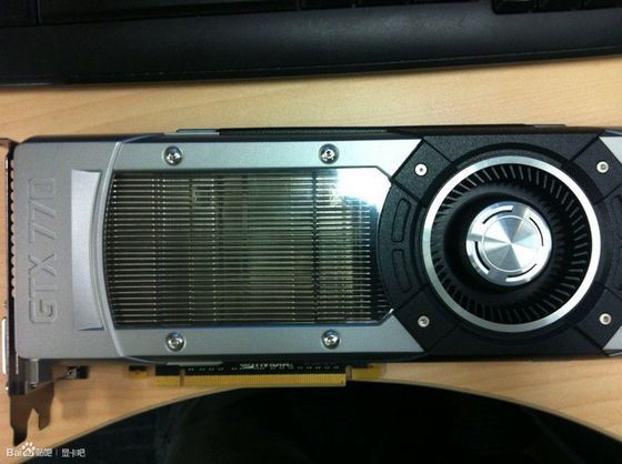 Nvidia GeForce GTX 770 karta graficzna zdjęcie
