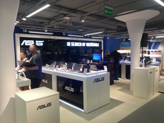Komputronik Megastore: pierwsze nieoficjalne zdjęcia sklepu ASUS