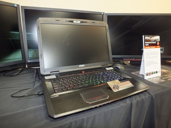 MSI GX70 laptop prezentacja zdjęcie