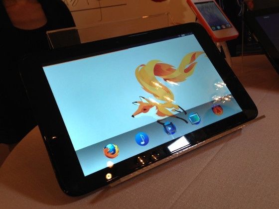 mozilla firefox os tablet foxconn wygląd