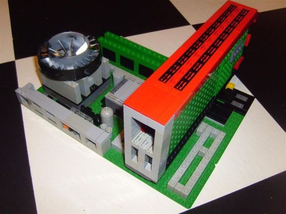 Komputer z klocków LEGO zdjęcie