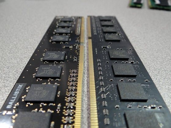 Micron Crucial Ballistix DDR4 pamięć kości zdjęcie prezentacja CES 2013