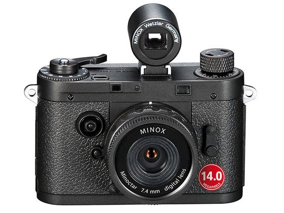 MINOX DCC 14 miniaturowy aparat cyfrowy czarny