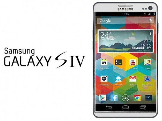 Samsung Galaxy S4 - przypuszczalny wygląd smartfona