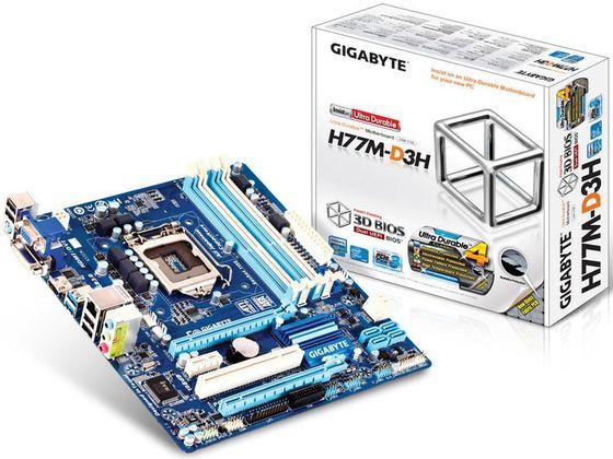 Gigabyte GD-H77M-D3H płyta gł&oacute;wna zdjęcie opakowanie