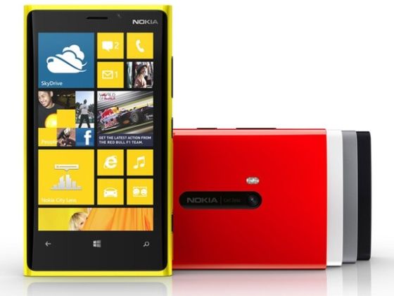 Nokia Lumia 920 smartfon windows phone 8 widok